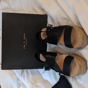 NIB rag & bone espadrille sandals sz 9.5